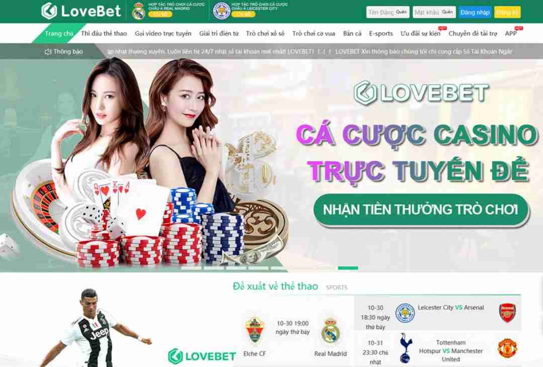 Lovebet - Một sân chơi mới nổi ở thị trường game online Việt